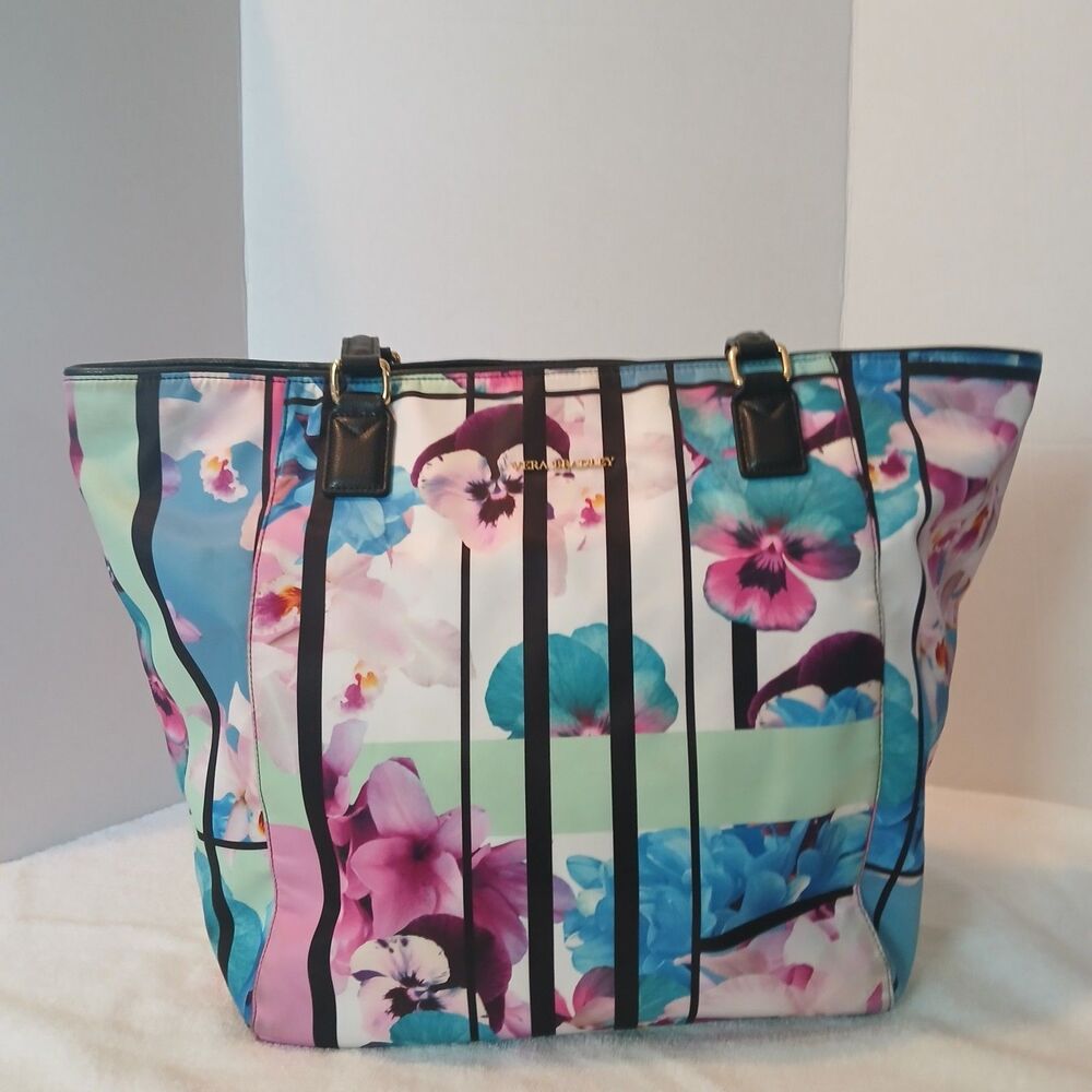 Large and Spacious Vera Bradley Exotic Floral Tote